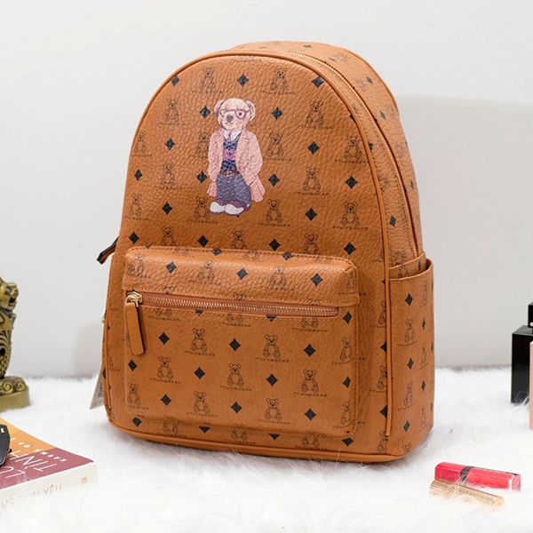 Balo Nữ TTWN BEAR TN3417-18130 Màu Nâu Khaki Size XL - Túi xách - Vua Hàng Hiệu