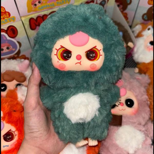 Búp Bê Baby Three V3 Vinyl Plush Dinosaur Màu Xanh Lá - Đồ chơi mô hình - Vua Hàng Hiệu