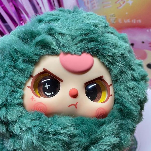 Búp Bê Baby Three V3 Vinyl Plush Dinosaur Màu Xanh Lá - Đồ chơi mô hình - Vua Hàng Hiệu