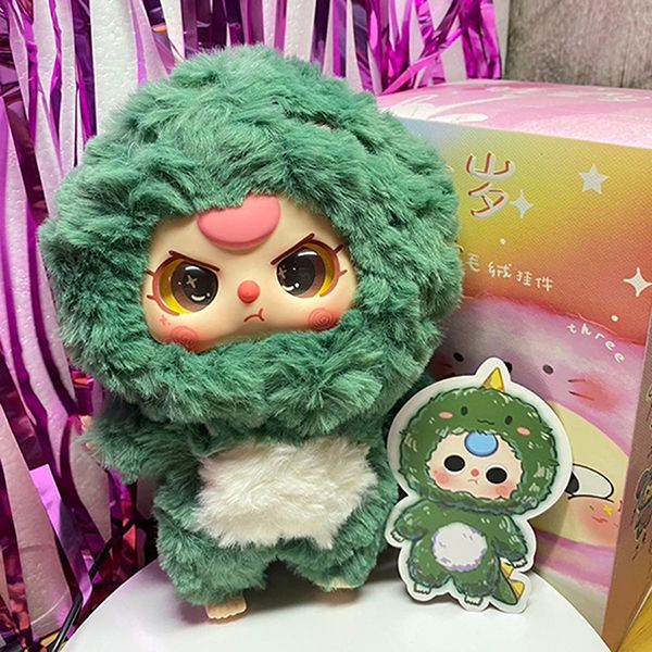 Búp Bê Baby Three V3 Vinyl Plush Dinosaur Màu Xanh Lá - Đồ chơi mô hình - Vua Hàng Hiệu