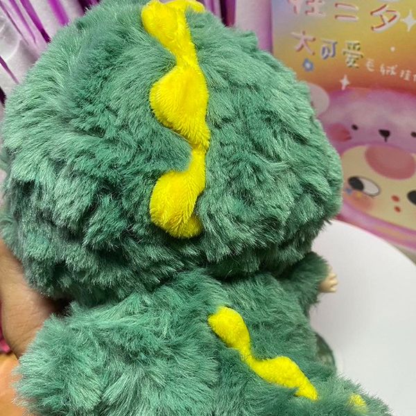 Búp Bê Baby Three V3 Vinyl Plush Dinosaur Màu Xanh Lá - Đồ chơi mô hình - Vua Hàng Hiệu