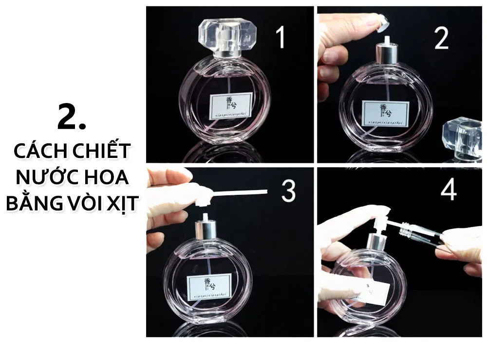 Cách chiết nước hoa sang chai nhỏ đơn giản, chỉ mất 5 phút tại nhà