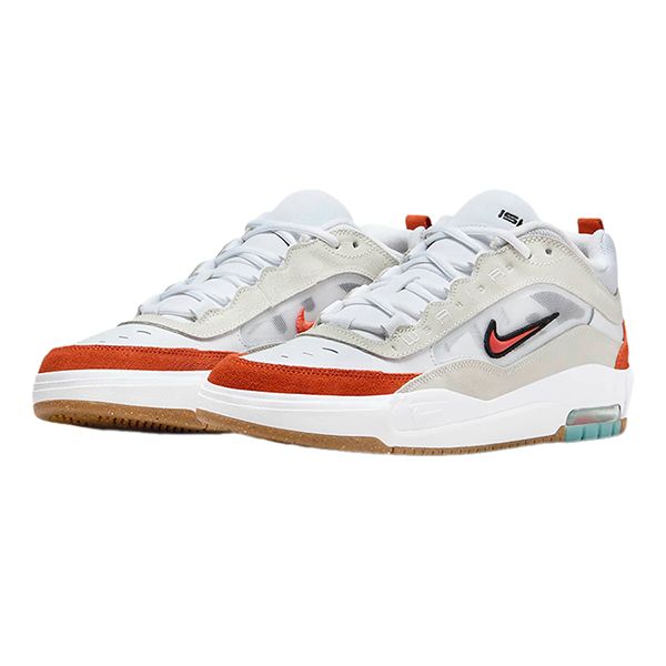 Giày Thể Thao Nike Nam Air Max Ishod Wair SB FB2393-103 Màu Trắng - Cam Size 38.5 - Giày - Vua Hàng Hiệu