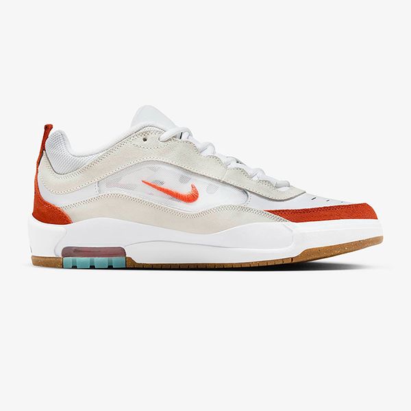 Giày Thể Thao Nike Nam Air Max Ishod Wair SB FB2393-103 Màu Trắng - Cam Size 38.5 - Giày - Vua Hàng Hiệu