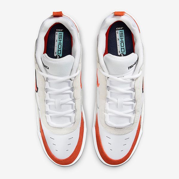 Giày Thể Thao Nike Nam Air Max Ishod Wair SB FB2393-103 Màu Trắng - Cam Size 38.5 - Giày - Vua Hàng Hiệu