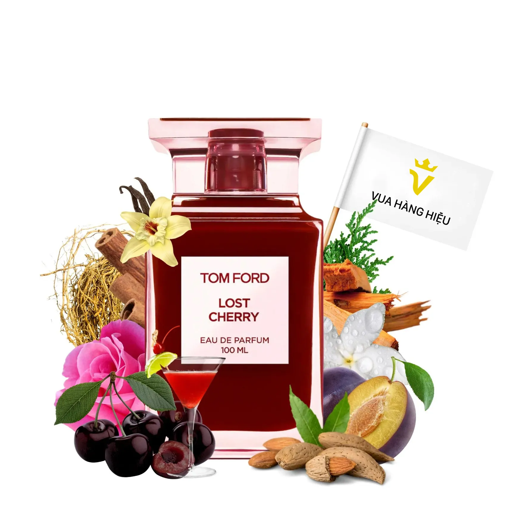 Nước Hoa Unisex Tom Ford Lost Cherry EDP 100ml - Nước hoa - Vua Hàng Hiệu