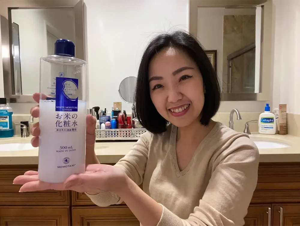 Thành phần chính trong nước hoa hồng Nhật