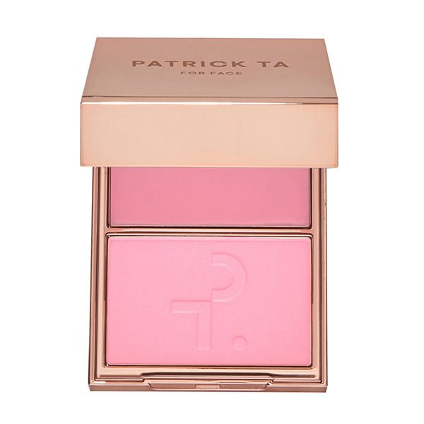 Phấn Má Hồng Patrick Ta 2in1 Double-Take Cream And Power Blush Duo Màu Just Enough - Trang điểm - Vua Hàng Hiệu