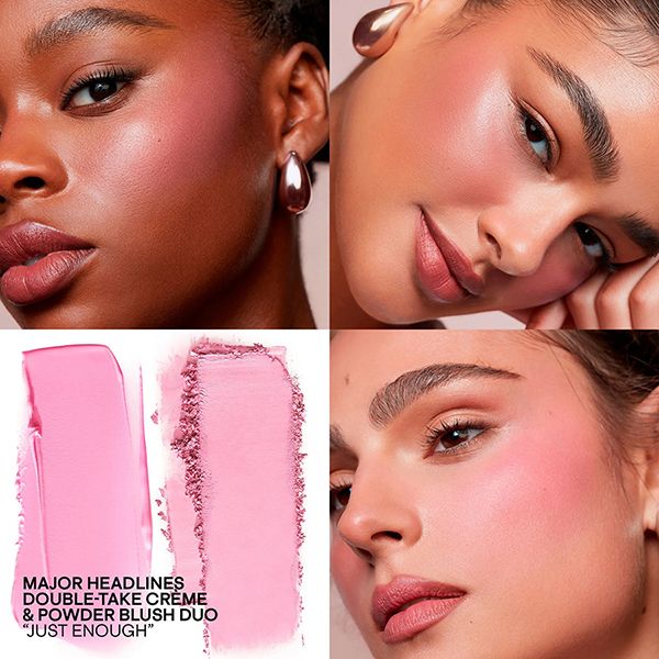 Phấn Má Hồng Patrick Ta 2in1 Double-Take Cream And Power Blush Duo Màu Just Enough - Trang điểm - Vua Hàng Hiệu