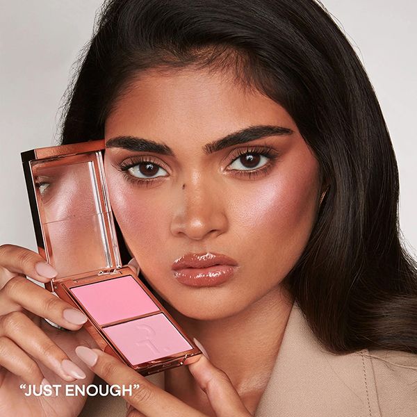 Phấn Má Hồng Patrick Ta 2in1 Double-Take Cream And Power Blush Duo Màu Just Enough - Trang điểm - Vua Hàng Hiệu