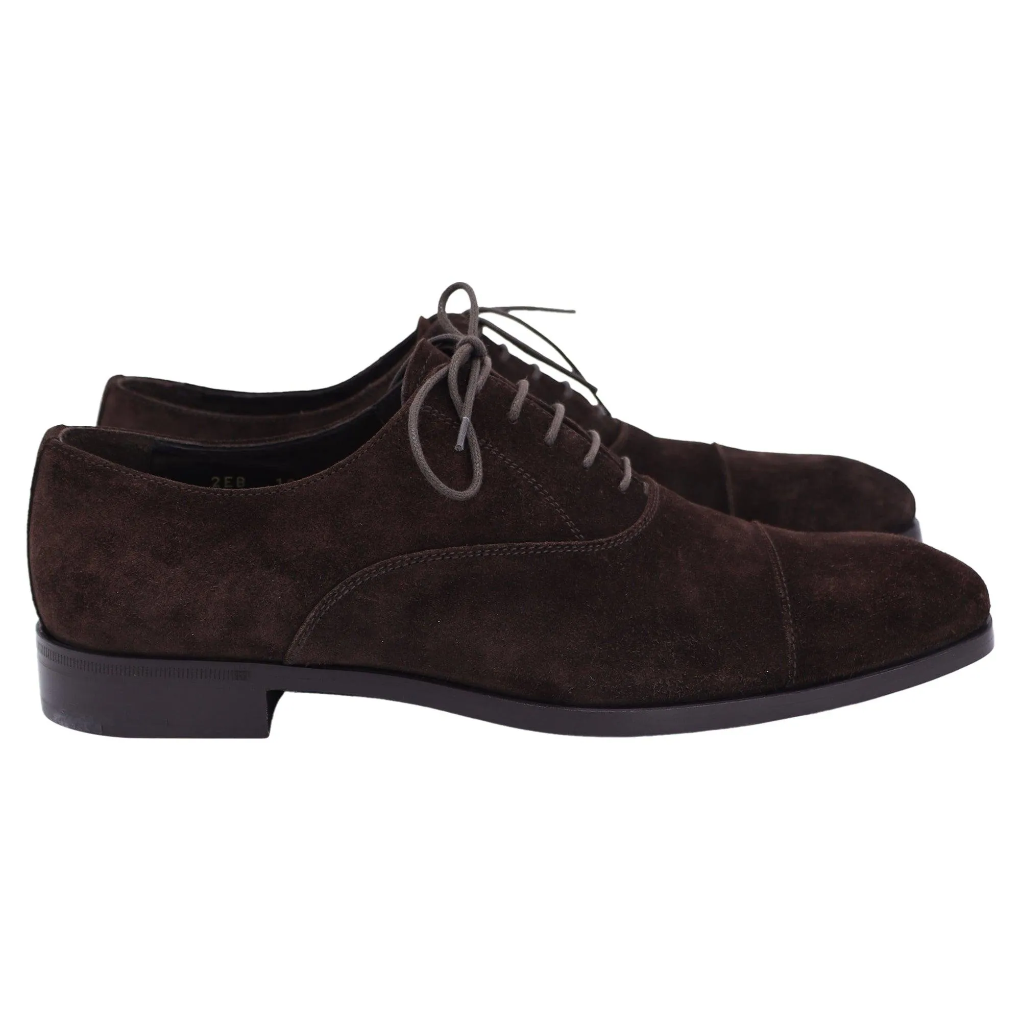 Giày Prada Suede Derby Shoes