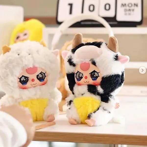 Set Búp Bê Baby Three BB3 Shio Chinese Zodiac BlindBox 6 Mẫu Phối Màu Ngẫu Nhiên - Đồ chơi mô hình - Vua Hàng Hiệu