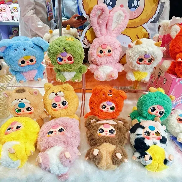 Set Búp Bê Baby Three BB3 Shio Chinese Zodiac BlindBox 6 Mẫu Phối Màu Ngẫu Nhiên - Đồ chơi mô hình - Vua Hàng Hiệu