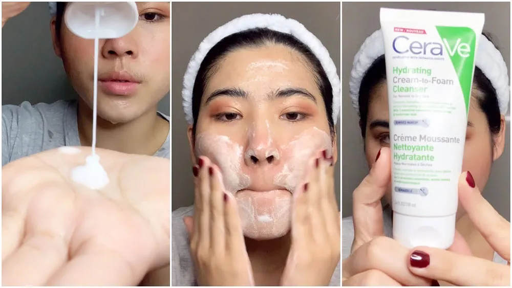 Chú ý thành phần sữa rửa mặt Collagen