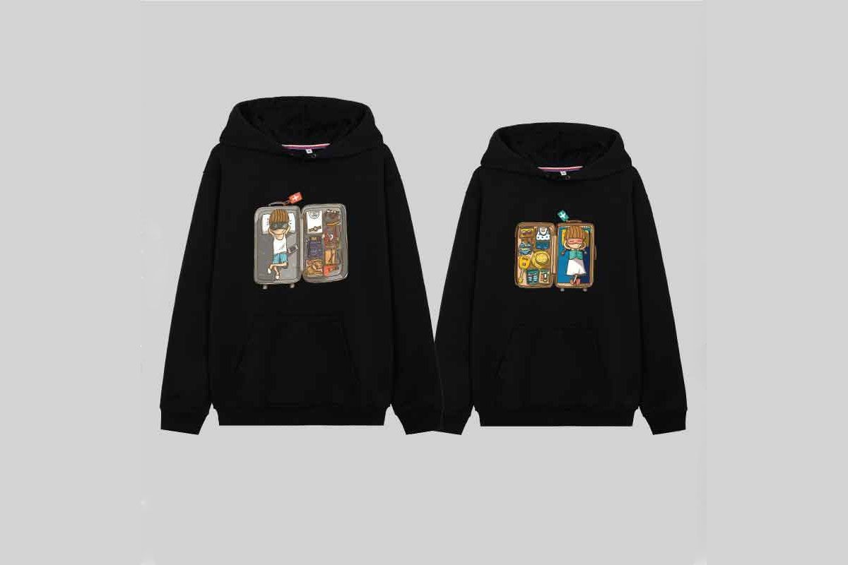 Gợi ý cách phối đồ với áo hoodie đôi đẹp, rất trẻ trung
