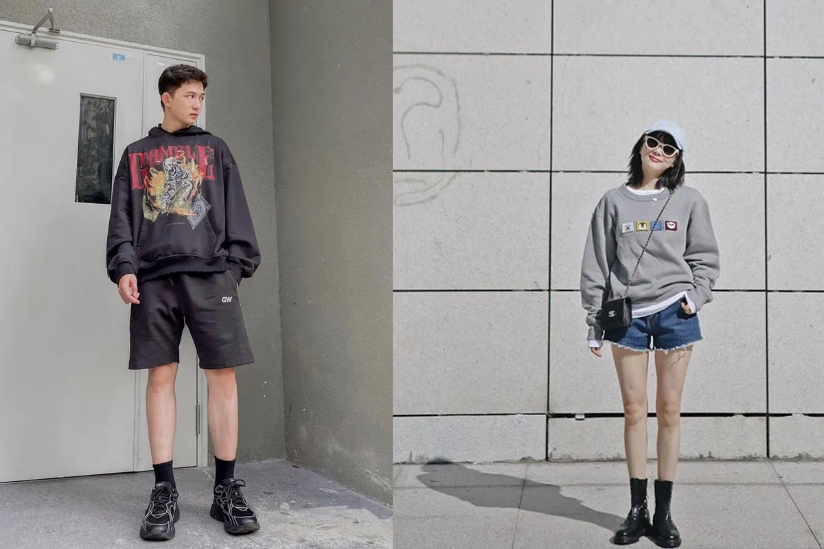 Áo hoodie mặc với quần gì? Lưu ý khi phối đồ với áo hoodie nam nữ