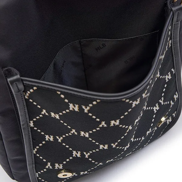 Balo Trẻ Em MLB Kids Diamond Monogram Jacquard New York Yankees Backpack 7ABKMD24N-50BKS Màu Đen - Túi xách - Vua Hàng Hiệu