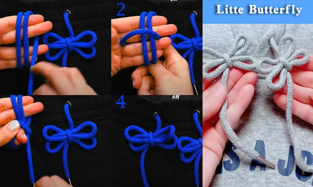 9 Cách thắt dây áo hoodie đơn giản mà đẹp và chất