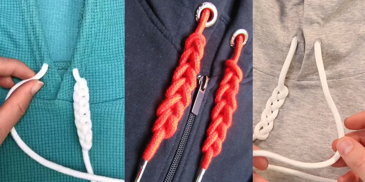 9 Cách thắt dây áo hoodie đơn giản mà đẹp và chất
