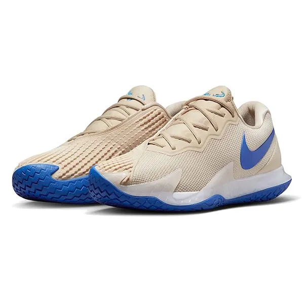 Giày Thể Thao Nike Court Zoom Vapor Cage 4 Rafa DD1579-104 Màu Be Phối Xanh Size 41 - Giày - Vua Hàng Hiệu