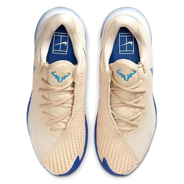 Giày Thể Thao Nike Court Zoom Vapor Cage 4 Rafa DD1579-104 Màu Be Phối Xanh Size 41 - Giày - Vua Hàng Hiệu
