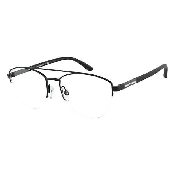 Gọng Kính Nam Emporio Armani Eyeglasses 0EA1119 300154 Màu Đen - Kính mắt - Vua Hàng Hiệu