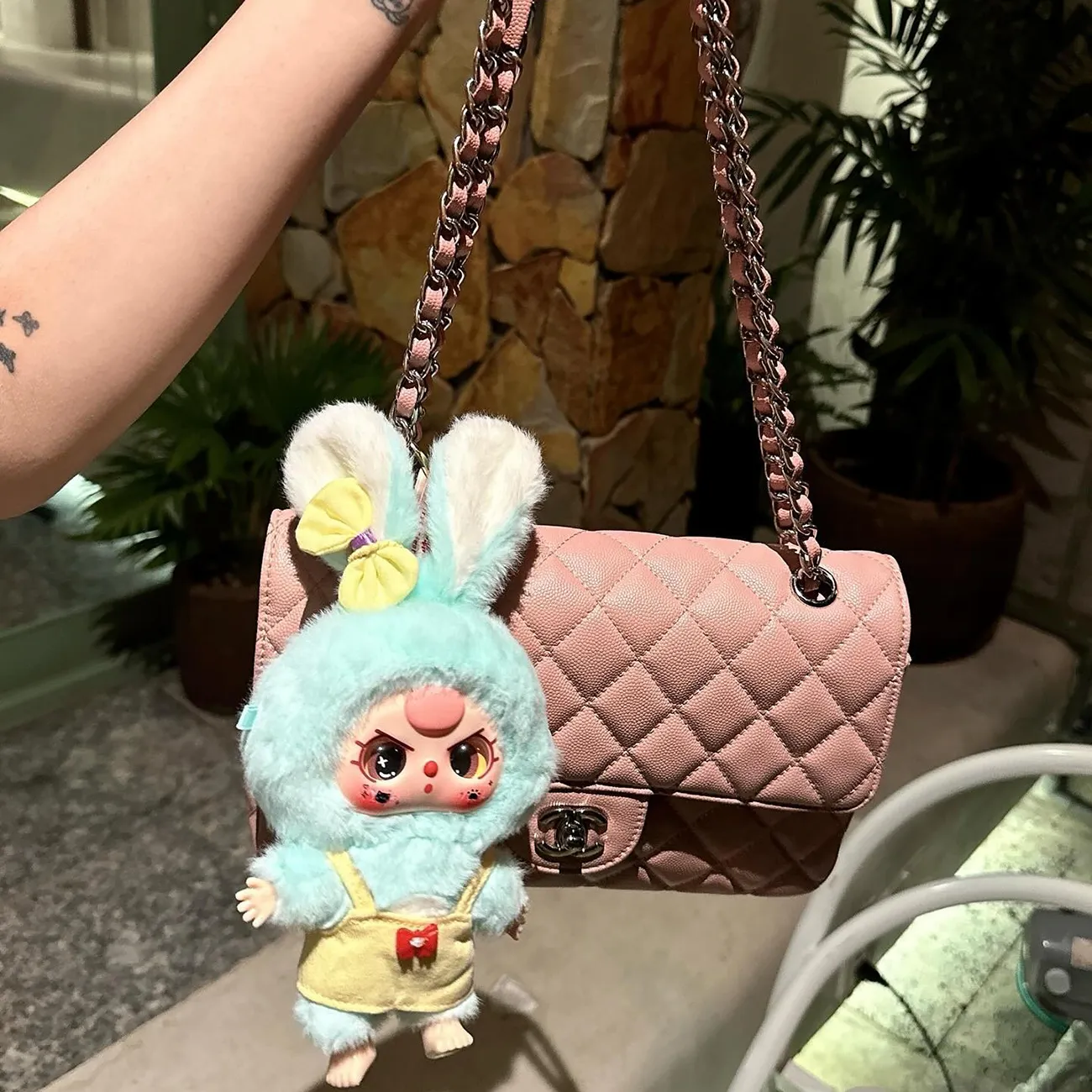 Set Móc Khóa Baby Three Macaron Cute Bunny Series Plush Blind Box Phối Màu - Phụ kiện - Vua Hàng Hiệu