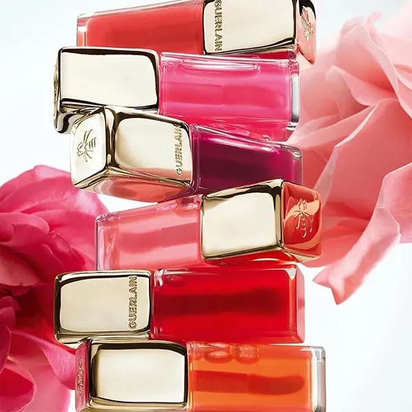 Son Guerlain Kisskiss Bee Glow Oil 309 Honey Glow Màu Hồng Đào - Son Môi - Vua Hàng Hiệu