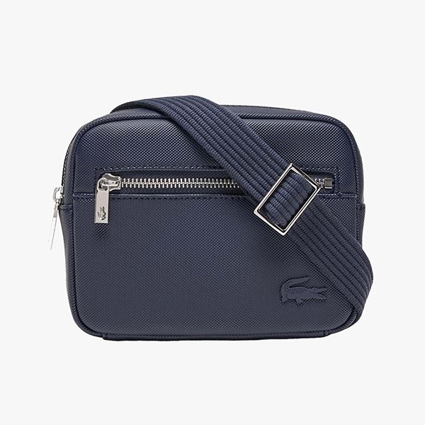 Túi Đeo Chéo Nam Lacoste Classic NH4588HC 021 Bag Màu Xanh Navy L - Túi xách - Vua Hàng Hiệu