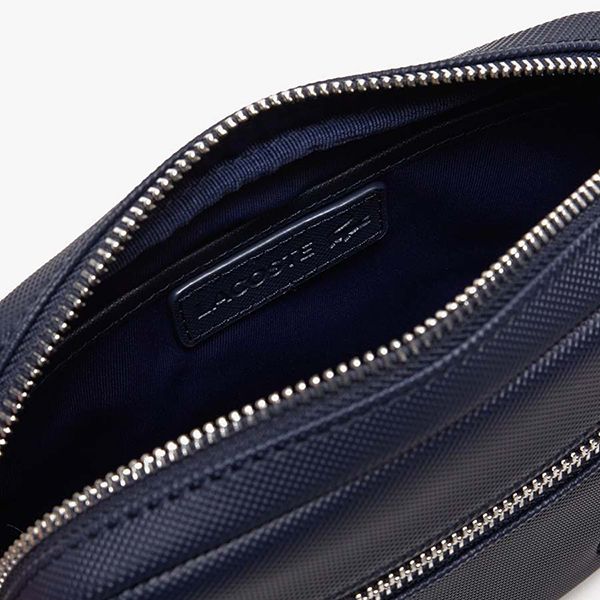 Túi Đeo Chéo Nam Lacoste Classic NH4588HC 021 Bag Màu Xanh Navy L - Túi xách - Vua Hàng Hiệu