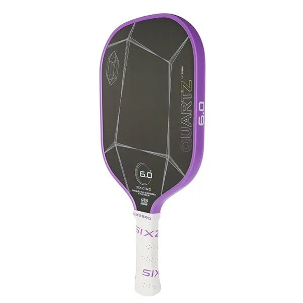 Vợt Pickleball Six Zero Quartz Màu Tím - Pickleball - Vua Hàng Hiệu
