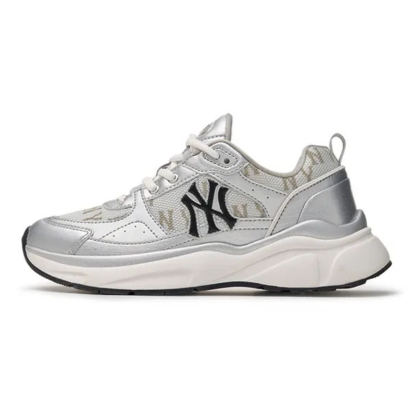 Giày Thể Thao MLB Fastball Classic Monogram New York Yankees 3ARNFSB4N-50SIS Màu Bạc Size 240 - Giày - Vua Hàng Hiệu