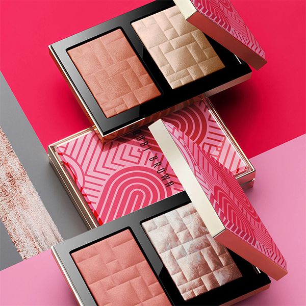 Phấn Bắt Sáng Highligh Bobbi Brown Blush And Highlight Duo Tone Pink Glow 6.6g - Trang điểm - Vua Hàng Hiệu