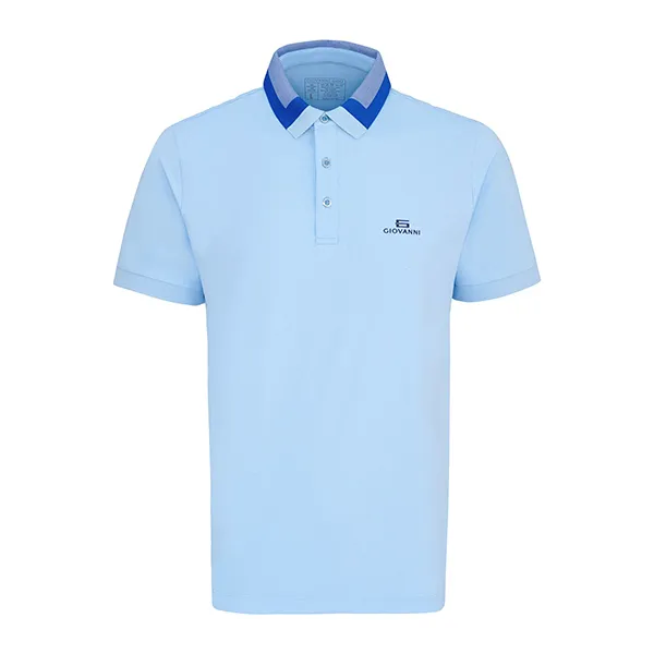 Áo Polo Nam Giovanni Regular Fit Polo Shirt GPL0147-1 Màu Xanh Da Trời Size S - Thời trang - Vua Hàng Hiệu