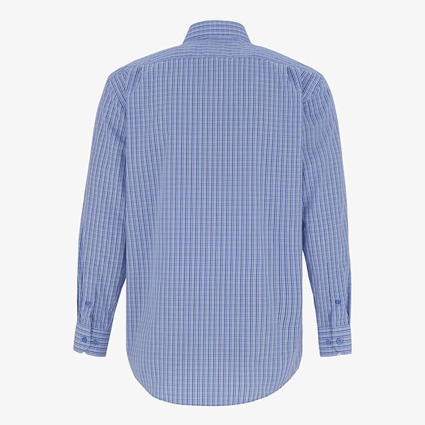Áo Sơ Mi Dài Tay Nam Giovanni GLS0323-1OB Kẻ Caro Màu Xanh Da Trời Size L - Thời trang - Vua Hàng Hiệu