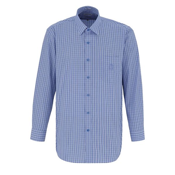 Áo Sơ Mi Dài Tay Nam Giovanni GLS0323-1OB Kẻ Caro Màu Xanh Da Trời Size L - Thời trang - Vua Hàng Hiệu