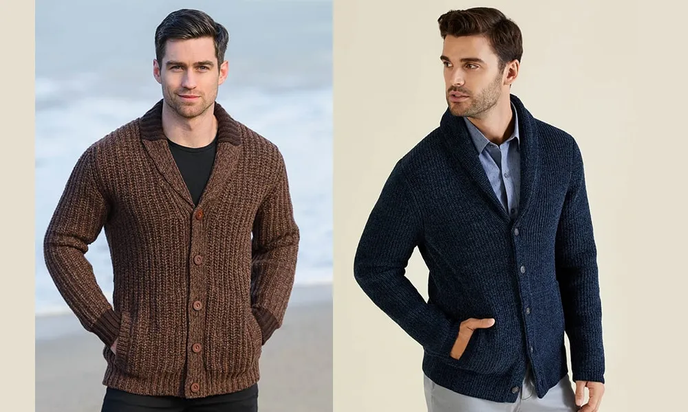 10 cách phối với áo cardigan nam đẹp, rất thời thượng
