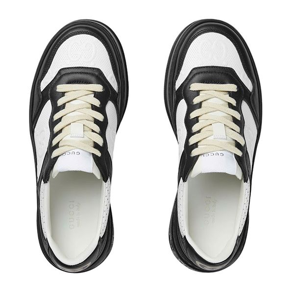 Giày Sneaker Nam Gucci GG Embossed White Black 669582 AAA4T 1068 Màu Đen Trắng Size 6 - Giày - Vua Hàng Hiệu