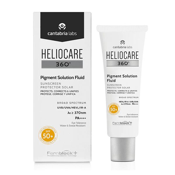 Kem Chống Nắng Heliocare 360 Pigment Solution Fluid SPF50/PA++++ 50ml - Kem chống nắng - Vua Hàng Hiệu