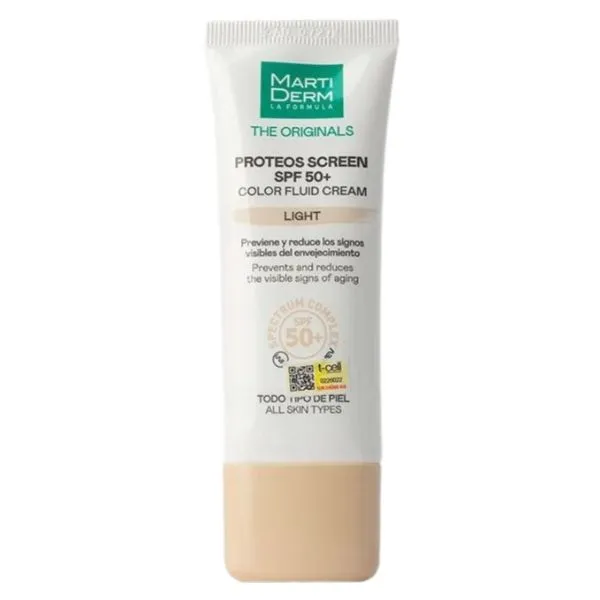 Kem Chống Nắng MartiDerm The Originals Proteos Screen SPF50+ Color Fluid Cream 40ml C_NNQ - Kem chống nắng - Vua Hàng Hiệu