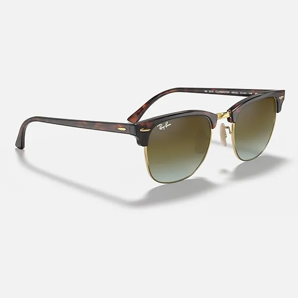Kính Mát Rayban Clubmaster Green Polarized Sunglasses RB3016 990/58 Màu Xanh Nâu Size 51 - Kính mắt - Vua Hàng Hiệu