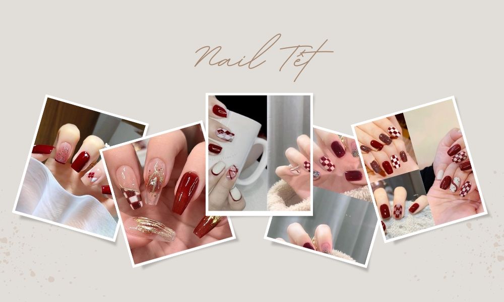 Top 50+ mẫu nail Tết màu đỏ đẹp, dẫn đầu xu hướng năm nay - 10