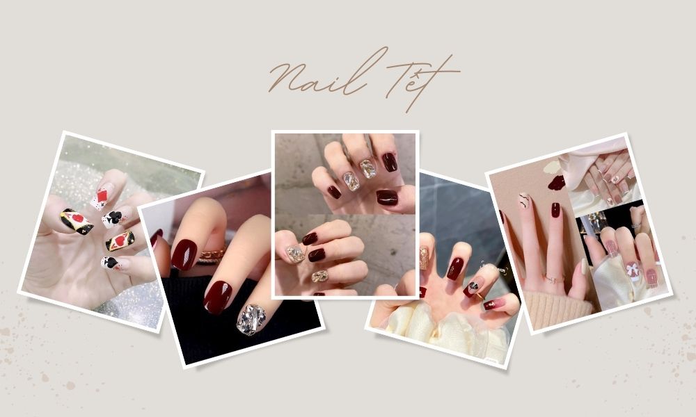 Top 50+ mẫu nail Tết màu đỏ đẹp, dẫn đầu xu hướng năm nay - 5