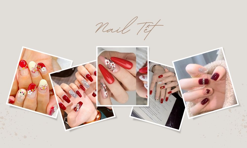 Top 50+ mẫu nail Tết màu đỏ đẹp, dẫn đầu xu hướng năm nay - 6