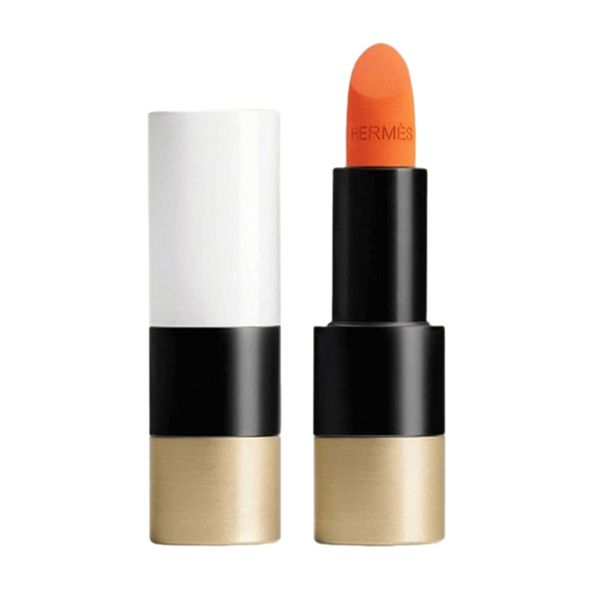 Son Hermès Rouge Satin Lipstick 33 - Orange Boîte Màu Cam Tươi - Son Môi - Vua Hàng Hiệu