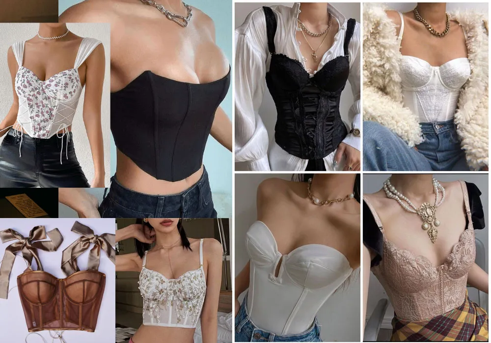 Áo corset là gì? Gợi ý phối đồ với áo corset tôn dáng, thời thượng - 2