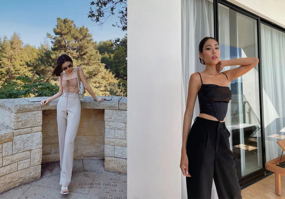 Áo corset là gì? Gợi ý phối đồ với áo corset tôn dáng, thời thượng - 6