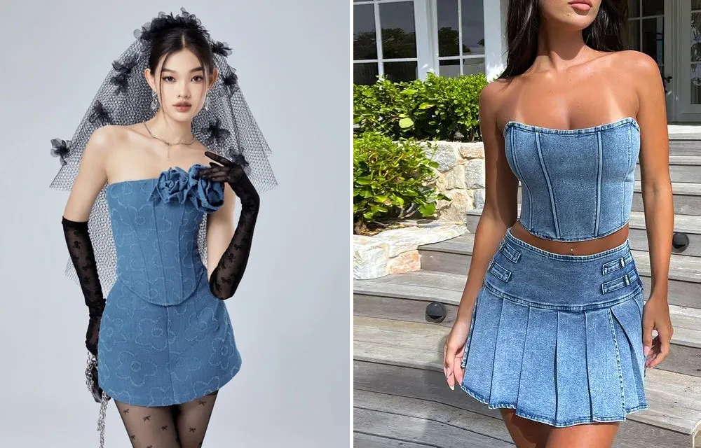 Áo corset là gì? Gợi ý phối đồ với áo corset tôn dáng, thời thượng - 11