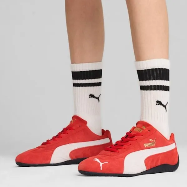 Giày Picklebal Puma Speedcat OG Red White 398846-02 Màu Đỏ/Trắng Size 37.5 - Pickleball - Vua Hàng Hiệu