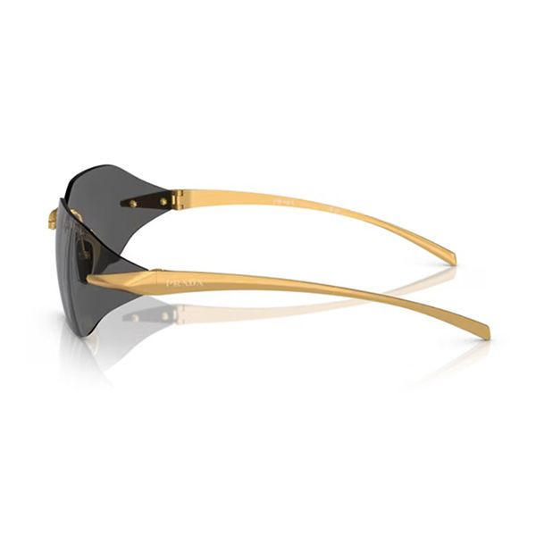 Kính Mát Nữ Prada Sunglasses 0PRA56S 15N5S0 Màu Xám Vàng - Kính mắt - Vua Hàng Hiệu